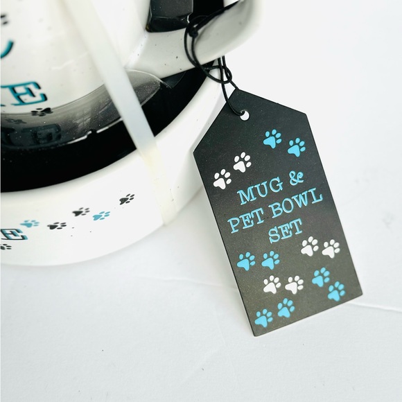 Pet Bowl and Coffee Mug Set, New With Tags Gift Set - Picture 5 of 6